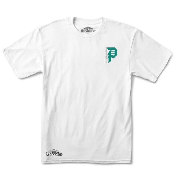 Primitive Skateboarding Men's X My Hero Academia Japanese Anime Tee T-Shirt - Picture 2 of 2